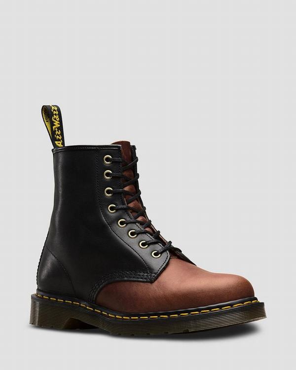 Dr Martens Dámské Kotníkové Boty 1460 Horween Dublin Černé, CZ-219658